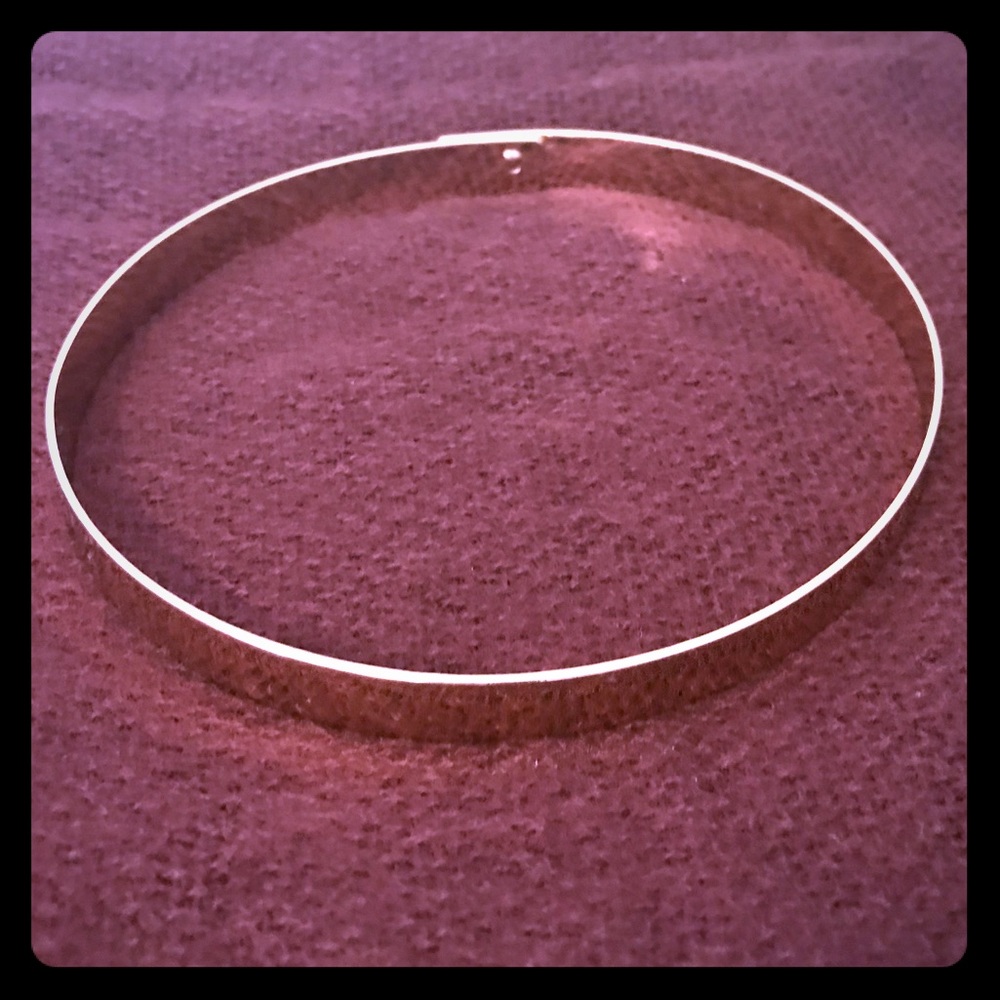 Choker gold thick hard